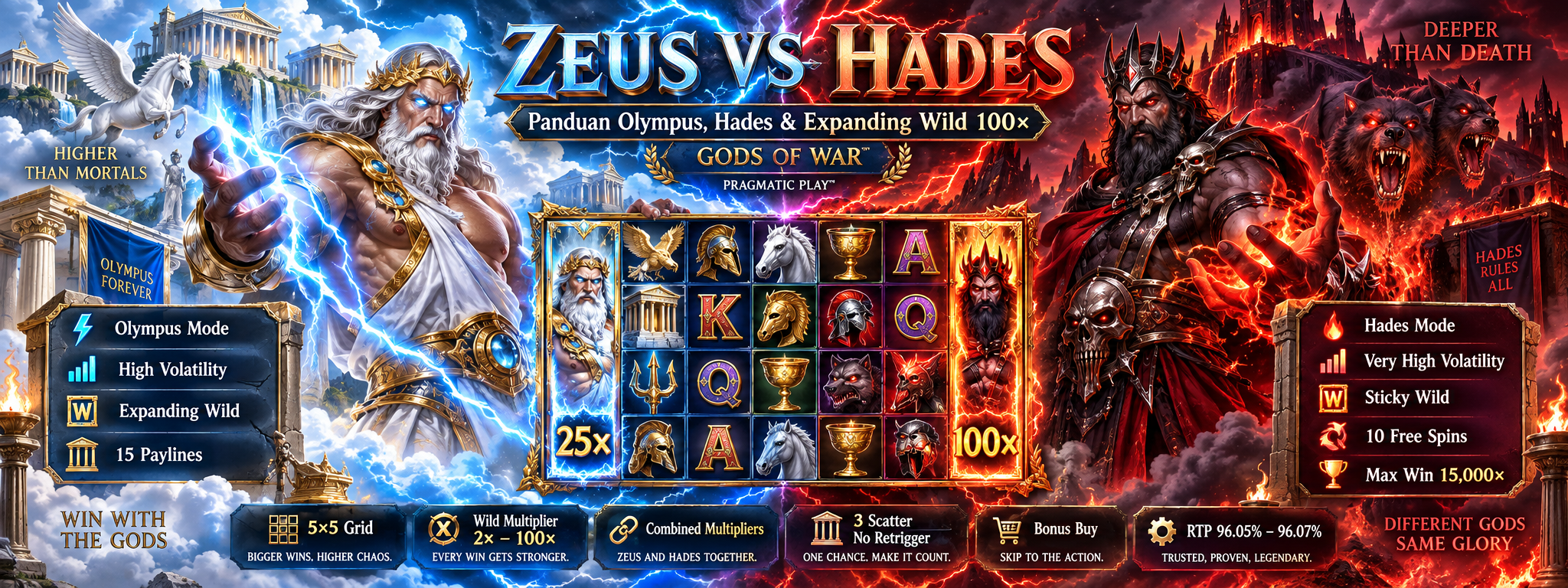 Zeus vs Hades